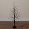 3ft. Pre-Lit Halloween Deluxe Black Twig Artificial Tree with 36 Orange & Purple LED Lights